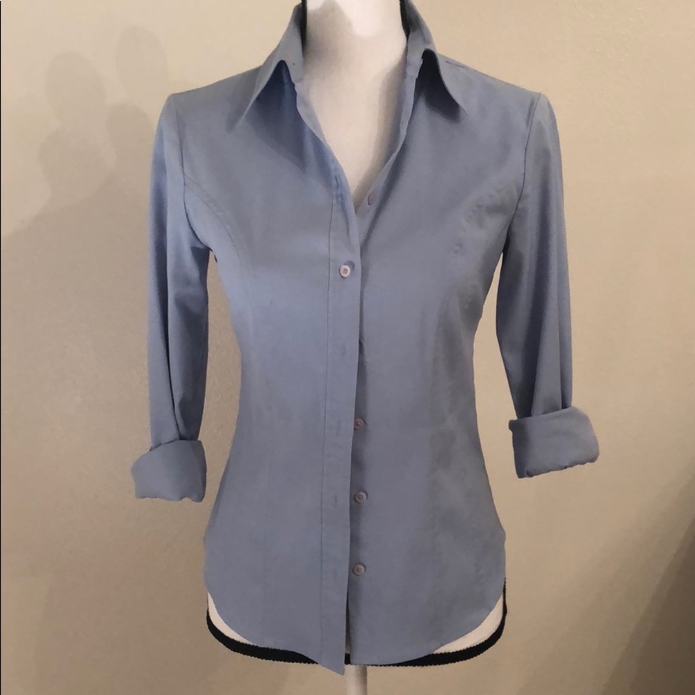 Fitted button down